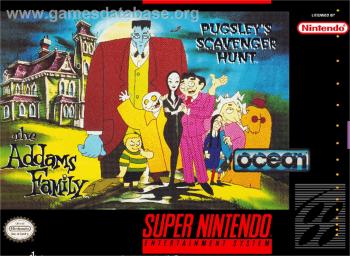Cover Addams Family, The - Pugsley's Scavenger Hunt for Super Nintendo